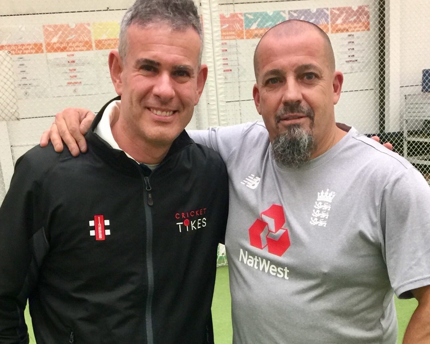 Jason with Julian Wood at Lord&rsquo;s